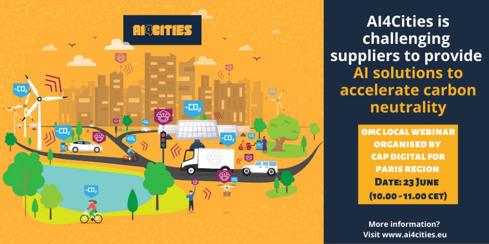 AI4Cities Open Market Consultation local webinar - Paris Region