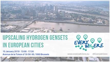 Upscaling Hydrogen Gensets in European Cities