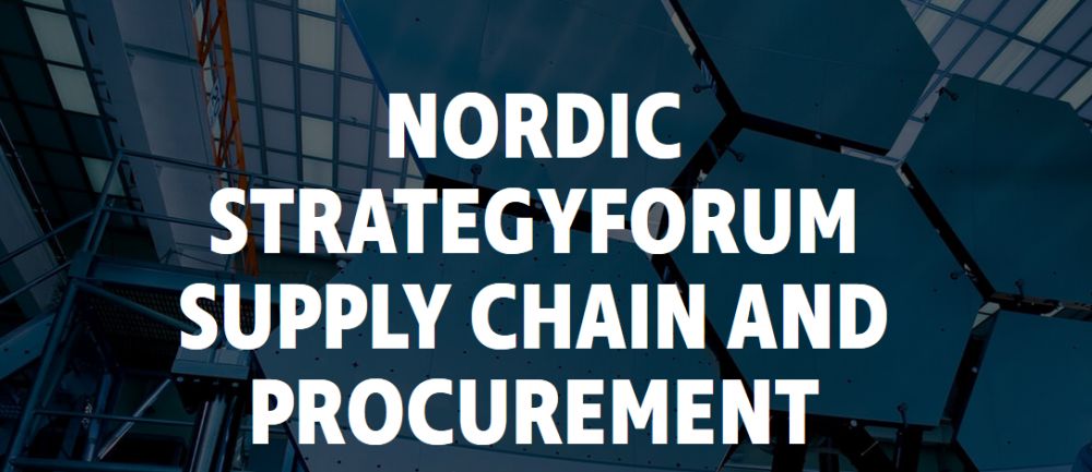Nordic Strategy Forum Supply Chain and Procurement