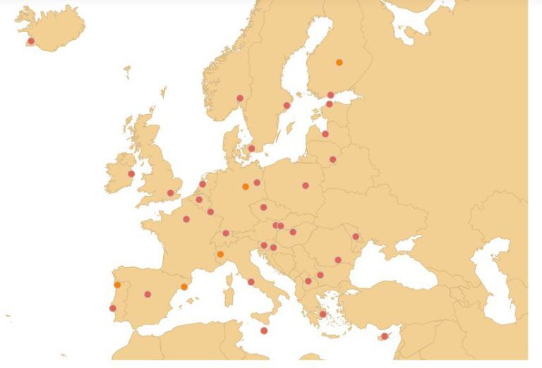 LEA Followers from all 28 EU countries